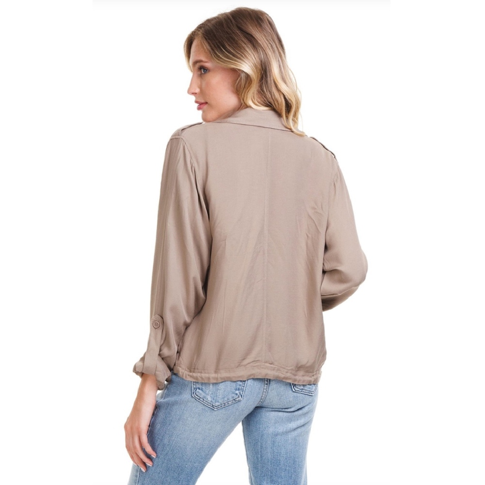 Always + Forever Drawstring Jacket - Picture 3 of 7